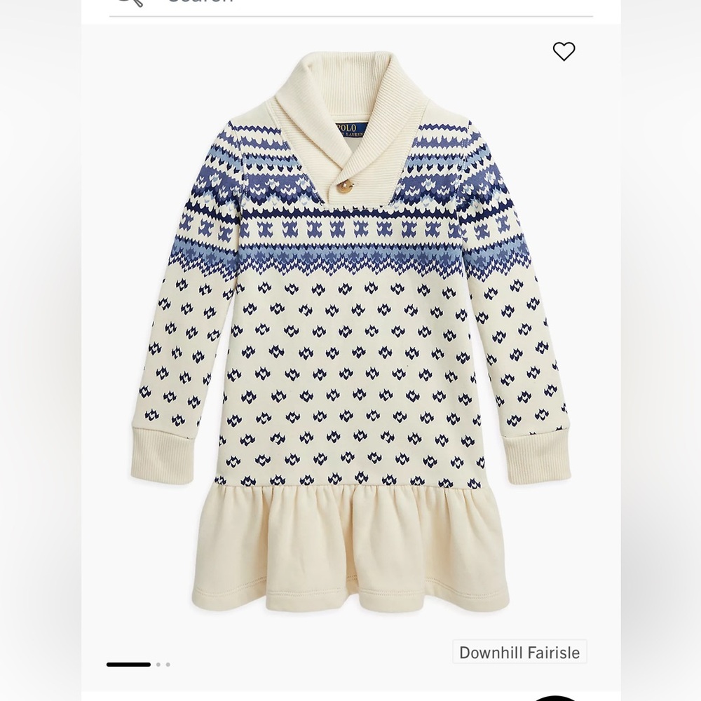 Ralph Lauren Polo Sweater Dress 
Gently Used 
Great condition!